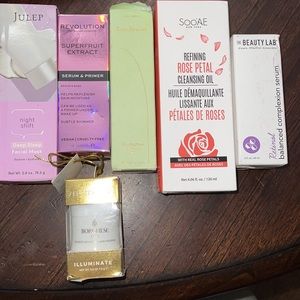 Borghese Revolution Julep Soo’AE Beauty Lab Serum Cleansing Oil Facial Mask